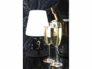 Bordlampe med tavle Securit MICHELLE sort