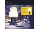 Bordlampe med tavle Securit MICHELLE sort