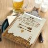 Clipboard, BNT No Name brun, 210x297mm, MDF