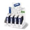 Viskel&aelig;der, Staedtler skubfunktion 525 PS1, 26x 86x 22mm PVC-fri