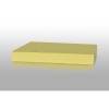Folia Karton Play Cut, kanariegul Ubestr&oslash;get, 180g/m2 210mm x 297mm, A4, Smal bane pakke a 100 ark