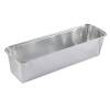 Foliebakke, Plus Pack, 1-Compartments Rektangul&aelig;r 2050 ml,337x106x80mm aluminium, aluminium, pakke a