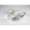Foliebakke, Plus Pack, 1-Compartments Rektangul&aelig;r 2050 ml,337x106x80mm aluminium, aluminium, pakke a