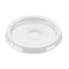 L&aring;g t/foliebakke, Plus Pack, Rund, &Oslash; 85 h&oslash;jde 15 RPET, transparent, Snap-on karton a 100 stk F&oslash;devar
