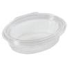 Plastbakke, Plus Pack ClearShow Rektangul&aelig;r 250 ml,150x112x45mm RPET, transparent, m/h&aelig;ngslet l&aring;g pa