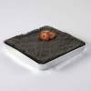 Foliebakke, Plus Pack, 1-Compartments Firkantet 706 ml,191x191x23mm aluminium, aluminium, pakke a 12