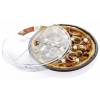 L&aring;g t/plastbakke, F&aelig;rch, P 78-50A., Rund &Oslash; 330, h&oslash;jde 23, v&aelig;gt: 301 PET, transparent, T/Pizza and Ta