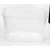 Plastbakke, Duni Fixpack 750 ml,146x110x83mm PP, transparent, karton a 500 stk