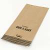 Bagerpose, 90 x 190 x 370 mm, flat film Papir, brun, Printed, pakke a 500 stk palle 60 pakker, Frisk