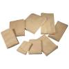 Bagerpose, 80 x 160 x 460 mm, flat bag Papir, brun, pakke a 500 stk palle a 108 kartoner, F&oslash;devarego
