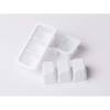 Dressingb&aelig;ger,100x50x25mm HIPS-High Impact Polystyrene, hvid M Allfood Safe, karton a 2000 stk F&oslash;dev