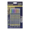 Chalkmarker, Securit, ORIGINAL, 1-2MM metallic, permanent, pakke med 7 stk