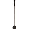 Fakkel, aluminium, sort W/alushaft on concrete base palle a 15 stk, Outdoor