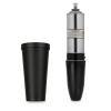 Fakkel, aluminium, sort W/alushaft on concrete base palle a 15 stk, Outdoor
