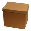 B&oslash;lgepapkasse, indre dim: 386 x 283 x 350 mm, 1-lags,B-flute, 3.000 mm FEFCO 0216, brun, bundt a 20