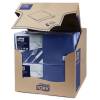 Frokostservietter, Tork, Advanced 1/4-fold, 3 lag, m&oslash;rkebl&aring; 326mmx330mm, 16g/m2, karton a 1500 stk F