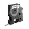 Labeltape, Dymo D1, 43613 S0720780 6mmx7.00m sort/hvid