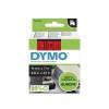 Labeltape, Dymo D1, 40917 S0720720 9mmx7.00m sort/r&oslash;d