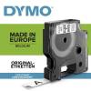 Labeltape, Dymo D1, 45013 S0720530 12mmx7.00m sort/hvid