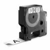 Labeltape, Dymo D1, 45803 S0720830 19mmx7.00m sort/hvid