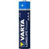 Batteri, Varta LA03, AAA Longlife Power pakke a 4 stk