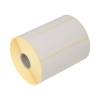 Thermoetiket, Etiket Thermo, Firkantet Udvendig vikling, 103.00 x 103.00 mm andre syntetiske papirer