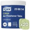 Luftfrisker, Tork, A2, Disc Citrus pakke med 80 stk