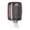 Aft&oslash;ringspapir dispenser, Tork, M2 sort/r&oslash;d 248mmx232mm x 360mm