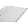 Register, Bantex, A4,210x297mm, 1-12 gr&aring; s&aelig;t med 1 stk.