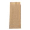 Fransk hotdog pose, 70 x 180 mm flat bag, Papir, brun, pakke a 1000 stk palle a 105 pakker, palle a