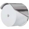 Toiletpapirdispenser ruller, Tork T7 Single roll steel, rustfrit st&aring;l x132mm x 275mm