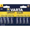 Batteri, Varta, AA Longlife pakke a 8 stk