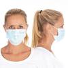 Masker/respirator, Face mask Cat 2 speciel mat, bl&aring;