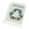 Plastlomme, Esselte Recycle transparent 70&micro;m, 148x210mm, plastik pakke a 100 stk