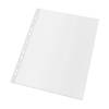 Plastlomme, Esselte Recycle transparent, 210x297mm, plastik pakke a 100 stk
