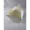 Take away box, Medium 700 ml,109x89x65mm Pap, hvid, For noodles, pakke a 50 stk
