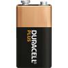 Batteri, Duracell PLUS POWER, 9V alkaline pakke a 1 stk