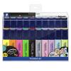 Tekstmarker, Staedtler Textsurfer 364 WP20, 1-5MM, Skr&aring; spids, assorteret s&aelig;t af 20 stk