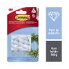 Command, 3M Command 17091CLR, hvid, kasse a 6 pakker