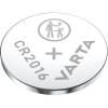Knapcellebatteri, Varta, CR2016 pakke a 2 stk