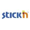 Notepad, BNT Stick&acute;n, Sticky memo, gul 114x190mm