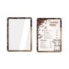 Inforamme, Securit, transparent A4 Coffee