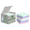 Post-it, Post-it, Recycled, assorteret 76x76mm, pakke a 6 stk