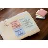 Post-it, Post-it, Recycled, assorteret 76x76mm, pakke a 6 stk