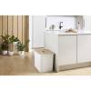 Plastkasse SmartStore, hvid Sorteringskasse med 3 spande , 380mm x 570mm x 420mm
