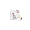 Prisetiket, Meto, Permanent 22x12mm hvid, pakke a 12 stk