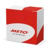 Forseglingsetiket, Meto, &Oslash;50mm, ENJOY 50x50mm gr&oslash;n, rulle a 500 etiketter