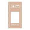 Forseglingsetiket, Meto, ENJOY! 50x100mm brun, rulle a 500 etiketter