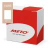 Forseglingsetiket, Meto, ENJOY! 50x100mm brun, rulle a 500 etiketter