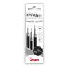 Refill, Pentel EnerGel, LRN5-3A, 0,25MM sort